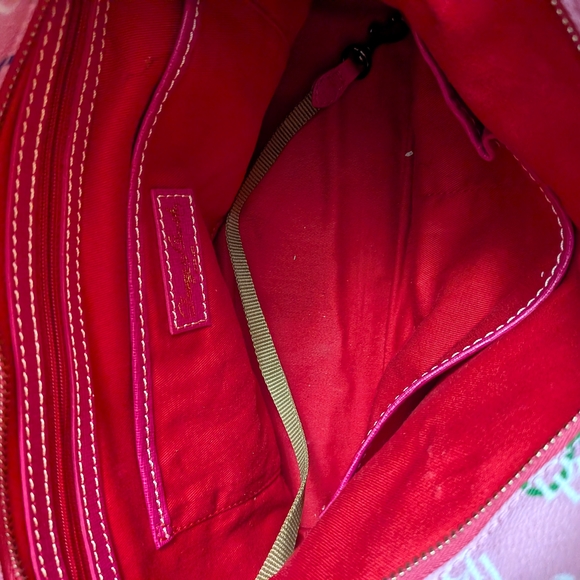 Dooney & Bourke Pink Heart Tote Bag - Picture 7 of 8